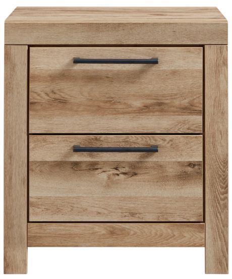 Signature Design by Ashley® Hyanna Tan Nightstand, As-Is-1