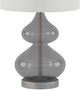 Olliix by 510 Design Gray Set of 2 Ellipse Table Lamps-3
