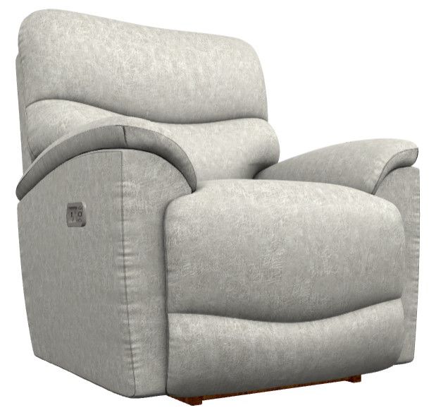 La-Z-Boy® Trouper Dove Power Rocking Recliner with Headrest-0
