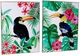 A & B Home 2-Piece Toucan Wall Art Set-0