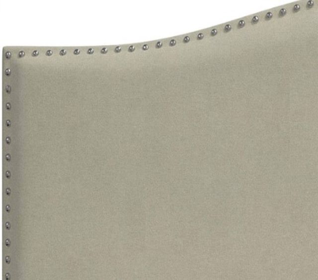 American Wholesale Furniture Leighford Beige King Upholstered Bed-3