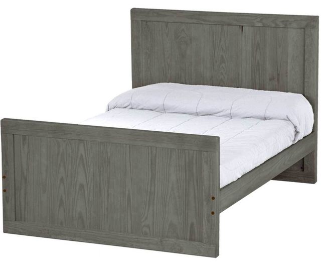 Crate Designs™ Furniture Graphite King Panel Bed-0