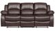 Homelegance® Cranley Brown Double Manual Reclining Sofa-3