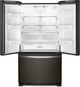 Whirlpool® 22.1 Cu. Ft. Fingerprint Resistant Black Stainless French Door Refrigerator-1