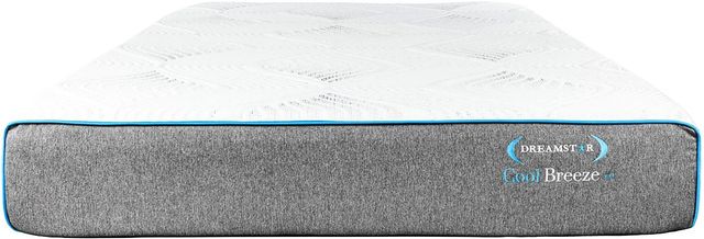 Dreamstar Bedding Luxury Collection Cool Breeze 10.5" Gel Memory Foam Medium Plush Tight Top Full XL Mattress in a Box-1