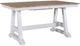Liberty Furniture Lindsey Farm 5-Piece Sandstone/Weathered White Trestle Table Set-1
