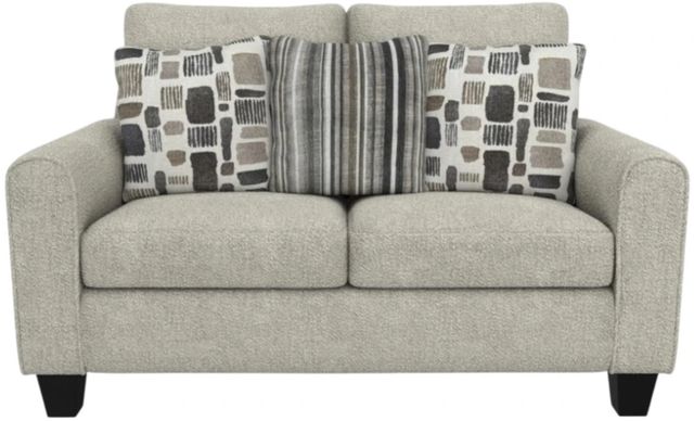 Corinthian Furniture Pompei Pearl Loveseat-0