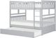 Homelegance® Orion Gray Youth Full/Full Bunk Bed with Twin Trundle -2
