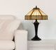 Cal® Lighting & Accessories Tiffany Dark Bronze Table Lamp-3