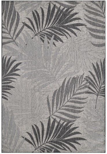 KAS Rugs Provo Gray Palms 5'x8' Area Rug-0