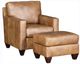 Mayo Customizable 3488L Leather Ottoman-1
