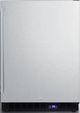 Summit® 24" 4.7 Cu. Ft. Stainless Steel Outdoor Upright Freezer-0