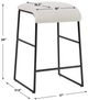 Uttermost® Arcane Ecru Counter Stool-2