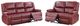 Coaster® Camila 2-Piece Red Manual Reclining Living Room Set-0
