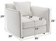 ACME Furniture Yolanda Beige Chenille Chair -2