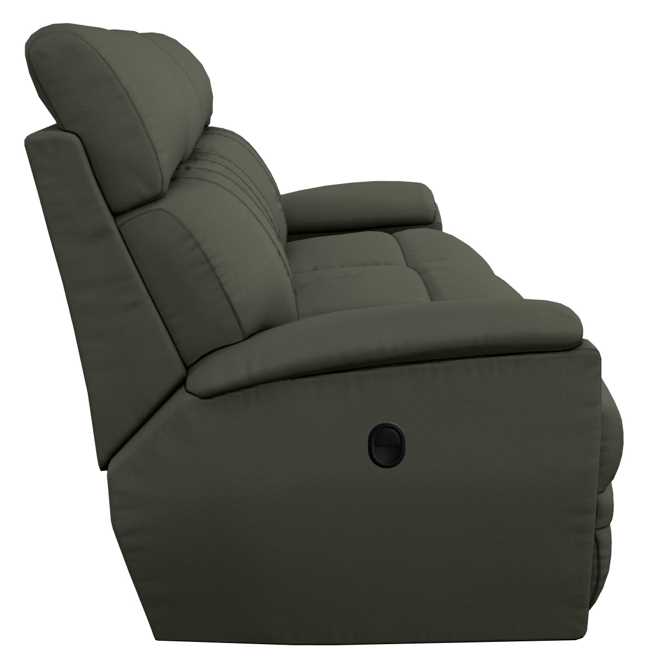 La-Z-Boy® Talladega Charcoal Manual Reclining Sofa | Store
