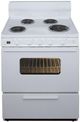 Premier 30" White Freestanding Electric Range-0