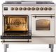 Ilve® Nostalgie II Series 40" Antique White Pro Style Dual Fuel Range-2