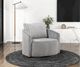 Homelegance® Francine Gray Swivel Chair-1