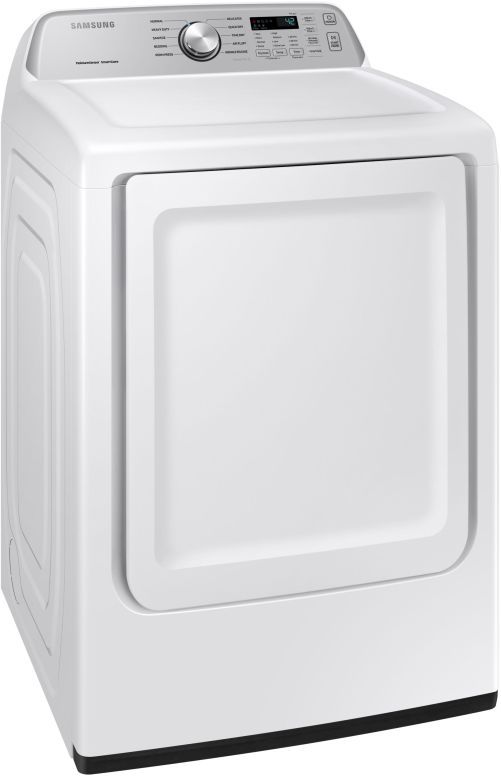 Samsung 3400 Series 7.4 Cu. Ft. White Front Load Electric Dryer-1