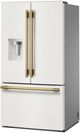 KitchenAid® 36" 30.5 Cu. Ft. Porcelain French Door Refrigerator with Exterior Water and Ice Dispenser-3