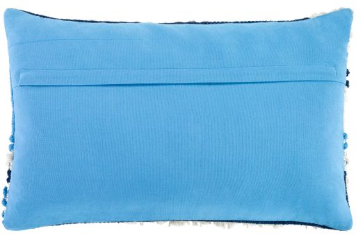 Surya Merdo Sky Blue 22"x14" Toss Pillow with Polyester Insert-3