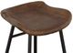 Fairfield® Nico Brown/Matte Black Bar Stool-3