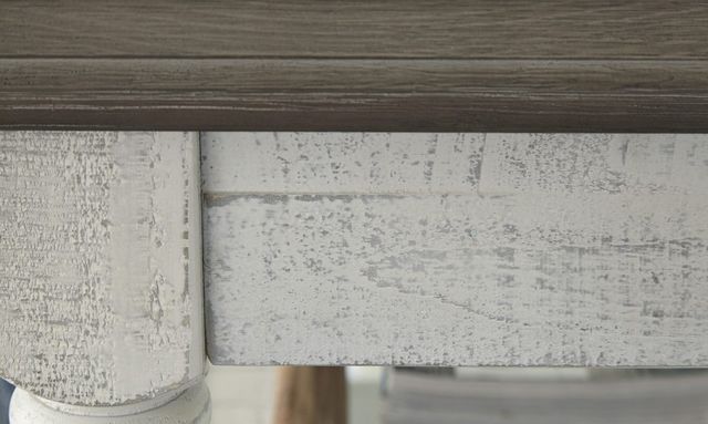 Signature Design by Ashley® Havalance Gray Lift-Top Cocktail Table with White Base-4