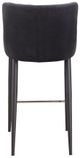 Moe's Home Collection Etta Dark Grey Counter Stool-1