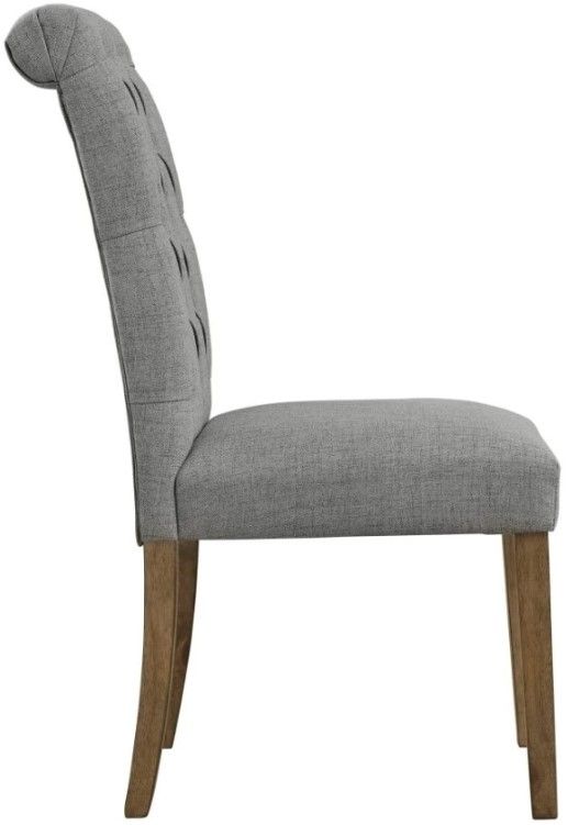 Signature Design by Ashley® Harvina Gray Dining Side Chair-3