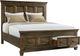 Elements International McCoy 3-Piece Charcoal King Storage Bedroom Set-4