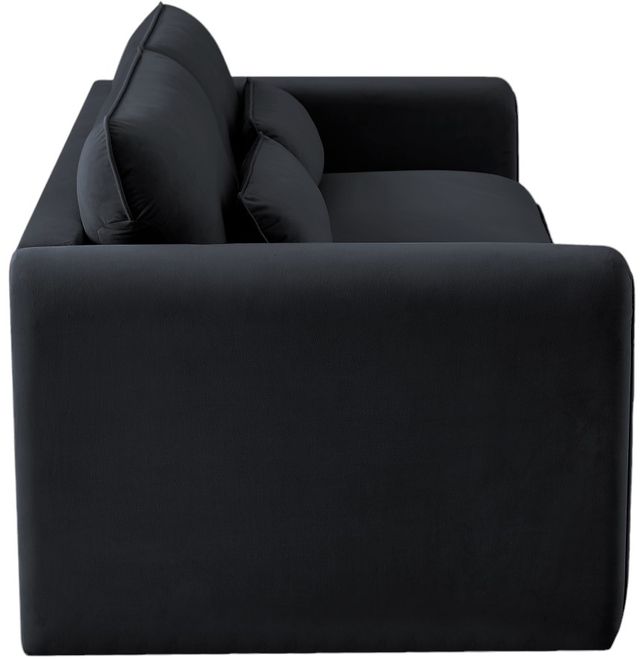 Meridian Furniture Sloan Black Velvet Sofa-2