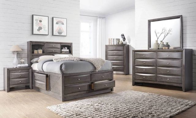 American Wholesale Furniture Emily Gray Nightstand-1