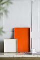 A & B Home Mimosa White Square Tray-5