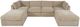 Jofran Inc. Sidney Sandstone Ottoman-3
