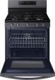 Samsung 30" Fingerprint Resistant Black Stainless Steel Smart Freestanding Gas Range-3