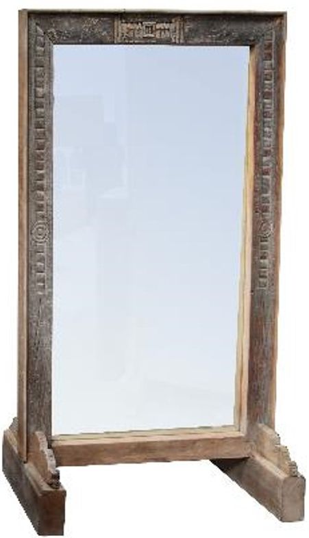 Jaipur Furniture Wdn. Old World Brown Mirror Frame-0