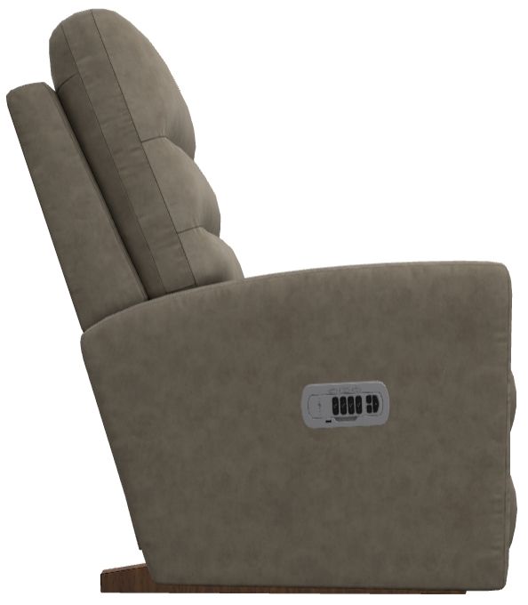 La-Z-Boy® Liam Mushroom Power Rocking Recliner with Headrest and Lumbar-2