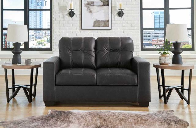 Benchcraft® Barlin Mills Carbon Loveseat-4