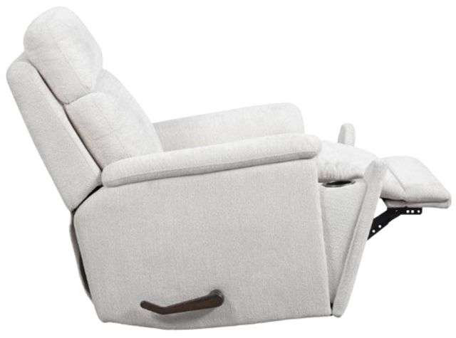 Flexsteel® Customizable Refined Fabric Swivel Gliding Manual Recliner-3