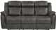 Homelegance® Centeroak Brownish Gray Reclining Sofa-3