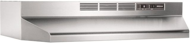 Broan® Buez1 Series 30" Stainless Steel Ductless Under Cabinet Range Hood