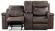 New Classic® Home Furnishings Quade Mocha Dual Manual Reclining Loveseat-4