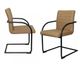 VIG Furniture Modrest Ivey 2-Piece Tan Dining Chair Set-4