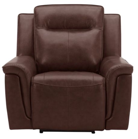 Liberty Furniture Avery Cognac Leather Power Recliner-3