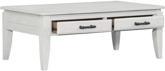 Bernards Bellamy Lane Whitewash Cocktail Table-4