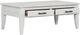 Bernards Bellamy Lane Whitewash Cocktail Table-4
