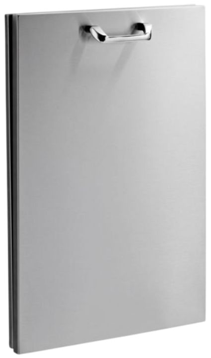 LYNX® Sedona 18" Stainless Steel Outdoor Trash Center-2