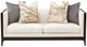 Michael Amini® Belmont Place Espresso Loveseat-1