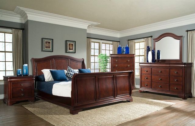 Elements International Cameron Dark Wood Chest-3